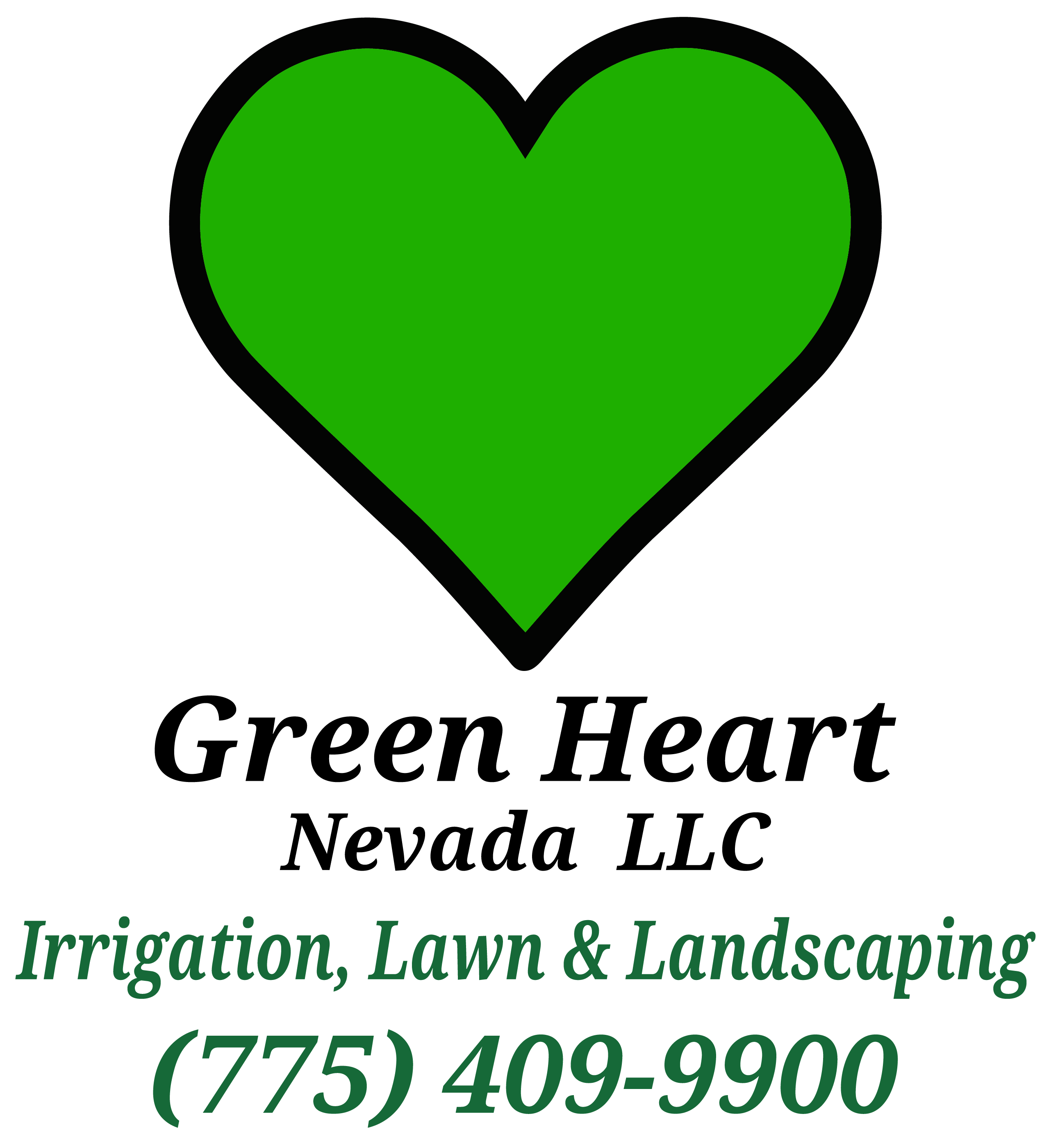 Greenheart Lawn & Landscaping Logo